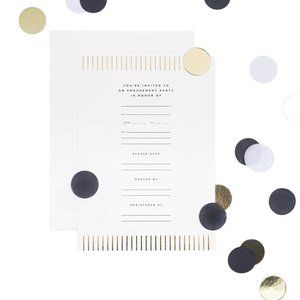 West Emory Engagement  Party Invitation Kit 12 card